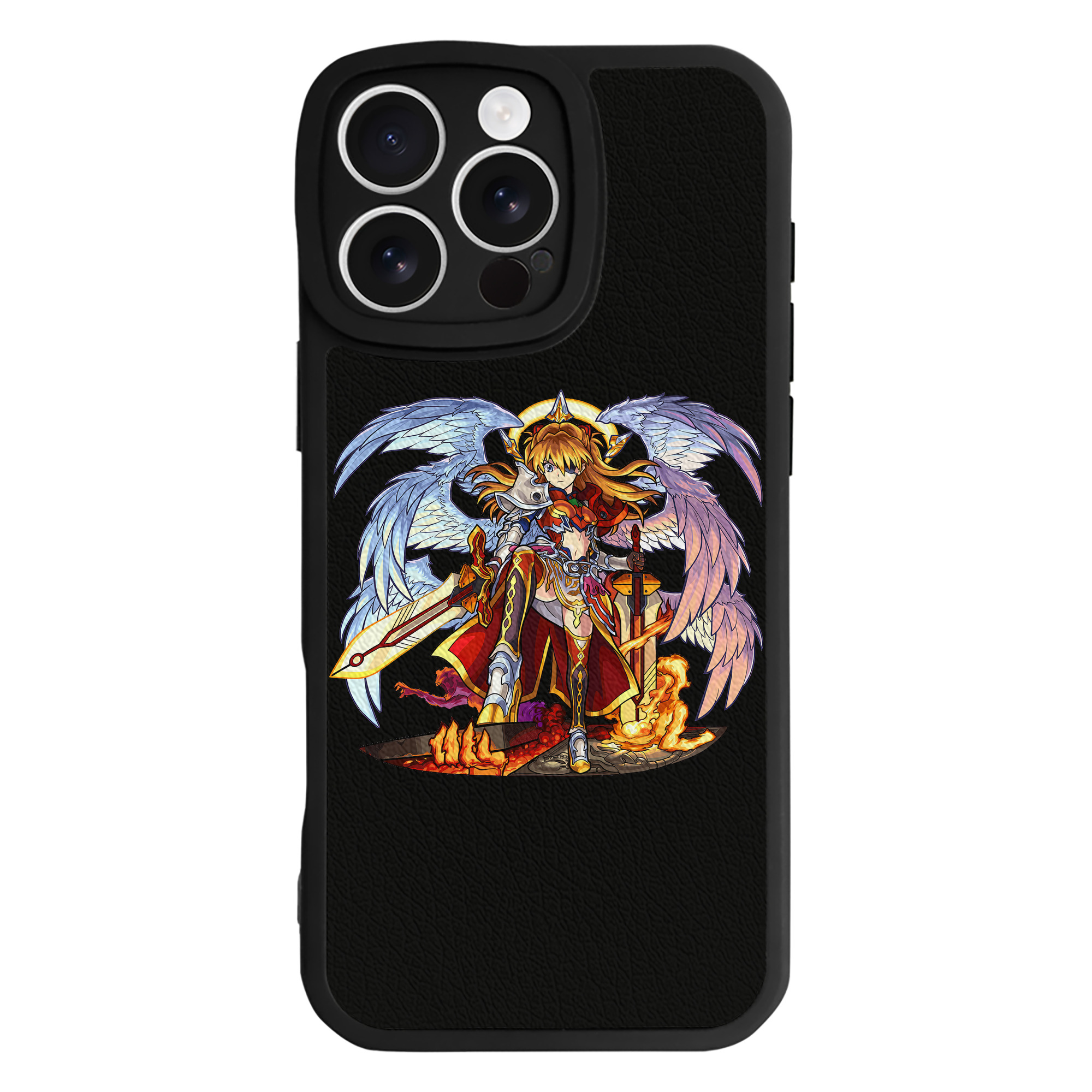 （画像用） EVA 新世紀エヴァンゲリオン 【iPhone 16シリーズ対応】シリコンスマホケース（レザー調） 材質：シリコン